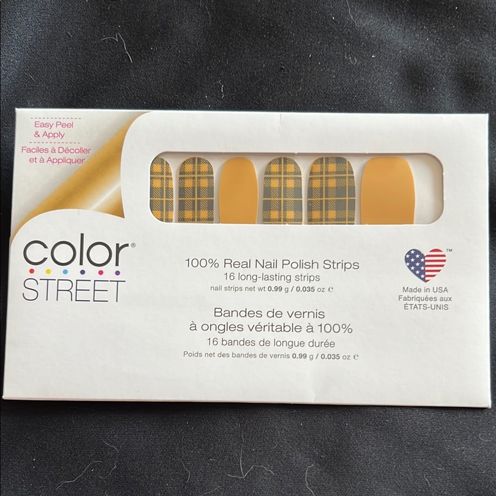 Color Street Gold Nail Polish Strips